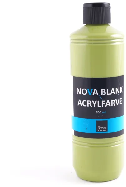 Nova Akrylfärg Glänsande 500 ml. Ljusgrön