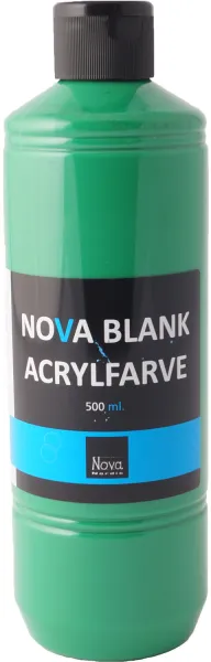 Nova Akrylfärg Glansig 500 ml. Grön